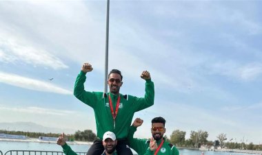 العراق يحرز الوسام الفضي في بطولة آسيا بالتجديف