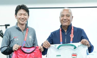 المنتخب العراقي بالطقم الأبيض في مواجهة كوريا الجنوبية غداً (صور)