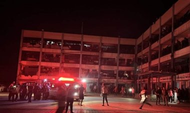 قصف "إسرائيلي" يستهدف مدرسة نازحين شمال غزة