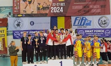 منتخب الناشئين يحقق ذهبية بطولة العالم لتنس كرة القدم