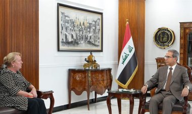 فائق زيدان يبحث مع السفيرة الهولندية التعاون القضائي والقانوني بين البلدين