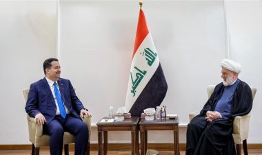 السوداني والشيخ حمودي يناقشان الجهود السياسية لحسم الاستحقاقات الدستورية